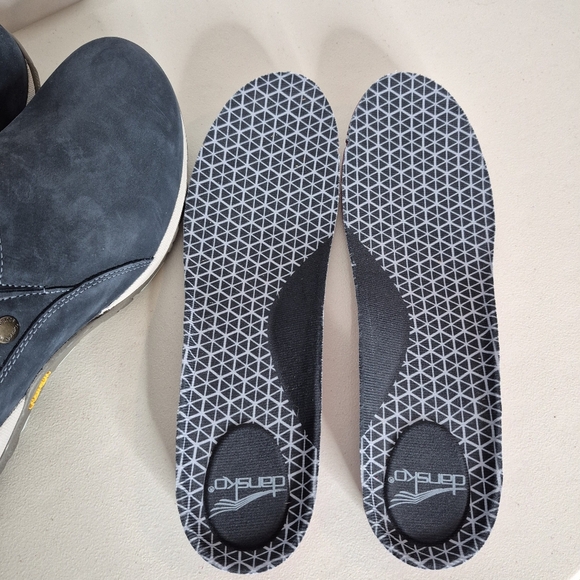 Dansko Patti Waterproof Milled Nubuck Leather Slip-On Shoe - Size 11.5 / 42 - Picture 10 of 15